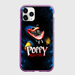 Чехол iPhone 11 Pro матовый Poppy Playtime, цвет: 3D-фиолетовый