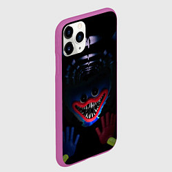 Чехол iPhone 11 Pro матовый Монстр Хагги Вагги, цвет: 3D-фиолетовый — фото 2