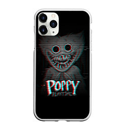 Чехол iPhone 11 Pro матовый Poppy Playtime: Glitch, цвет: 3D-белый