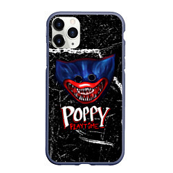 Чехол iPhone 11 Pro матовый Poppy Playtime, цвет: 3D-серый