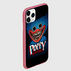 Чехол iPhone 11 Pro матовый Poppy Playtime, цвет: 3D-малиновый — фото 2