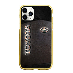 Чехол iPhone 11 Pro матовый TOYOTA ЖЕЛЕЗО