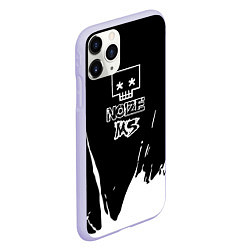 Чехол iPhone 11 Pro матовый Noize MC Нойз МС, цвет: 3D-светло-сиреневый — фото 2