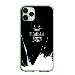 Чехол iPhone 11 Pro матовый Noize MC Нойз МС, цвет: 3D-салатовый