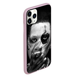 Чехол iPhone 11 Pro матовый Denzel clown, цвет: 3D-розовый — фото 2