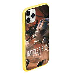 Чехол iPhone 11 Pro матовый Battlefield 2042 - Боевой отряд, цвет: 3D-желтый — фото 2