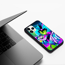 Чехол iPhone 11 Pro матовый Асмодей, Asmodeus, Адский босс, цвет: 3D-черный — фото 2