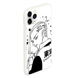 Чехол iPhone 11 Pro матовый Токийские мстители, Дракен, цвет: 3D-белый — фото 2