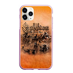 Чехол iPhone 11 Pro матовый The Great War - Sabaton, цвет: 3D-розовый