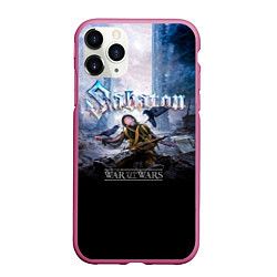 Чехол iPhone 11 Pro матовый The War to End All Wars - Sabaton, цвет: 3D-малиновый