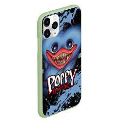 Чехол iPhone 11 Pro матовый POPPY PLAYTIME: HUGGY, цвет: 3D-салатовый — фото 2