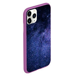 Чехол iPhone 11 Pro матовый Night sky, цвет: 3D-фиолетовый — фото 2