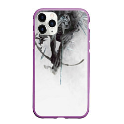 Чехол iPhone 11 Pro матовый The Hunting Party - Linkin Park, цвет: 3D-фиолетовый