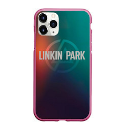 Чехол iPhone 11 Pro матовый Studio Collection - Linkin Park, цвет: 3D-малиновый