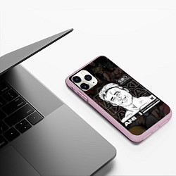 Чехол iPhone 11 Pro матовый BILLY HERRINGTON ANIKI, цвет: 3D-розовый — фото 2