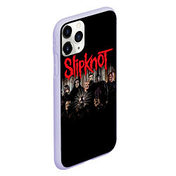 Чехол iPhone 11 Pro матовый Slipknot 5: The Gray Chapter, цвет: 3D-светло-сиреневый — фото 2