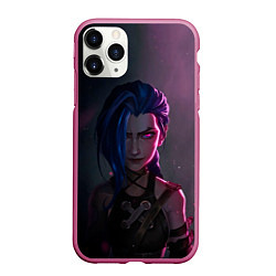 Чехол iPhone 11 Pro матовый Evil Jinx, цвет: 3D-малиновый