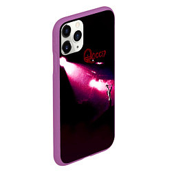 Чехол iPhone 11 Pro матовый Queen I, цвет: 3D-фиолетовый — фото 2