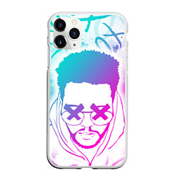 Чехол iPhone 11 Pro матовый The Weeknd, XO, цвет: 3D-белый
