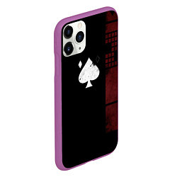 Чехол iPhone 11 Pro матовый DESTINY 2 CAYDE 6 КЕЙД 6, цвет: 3D-фиолетовый — фото 2