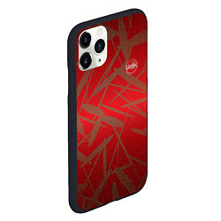 Чехол iPhone 11 Pro матовый Бардак Red-Gold Theme, цвет: 3D-черный — фото 2