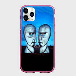 Чехол iPhone 11 Pro матовый The Division Bell - Pink Floyd, цвет: 3D-малиновый