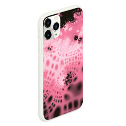 Чехол iPhone 11 Pro матовый Коллекция Journey Розовый 588-4-pink, цвет: 3D-белый — фото 2