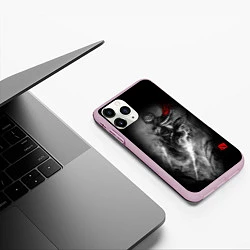 Чехол iPhone 11 Pro матовый DOTA 2 ДОТА 2 ТЕНЬ, цвет: 3D-розовый — фото 2