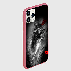 Чехол iPhone 11 Pro матовый DOTA 2 ДОТА 2 ТЕНЬ, цвет: 3D-малиновый — фото 2