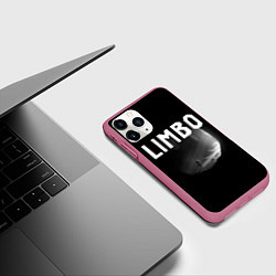 Чехол iPhone 11 Pro матовый Дорога в лес, цвет: 3D-малиновый — фото 2