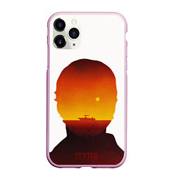 Чехол iPhone 11 Pro матовый Декстер Dexter море, цвет: 3D-розовый