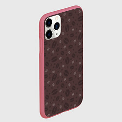 Чехол iPhone 11 Pro матовый Кофе - Coffee, цвет: 3D-малиновый — фото 2