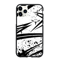 Чехол iPhone 11 Pro матовый Токийские мстители - Геометрия, цвет: 3D-черный