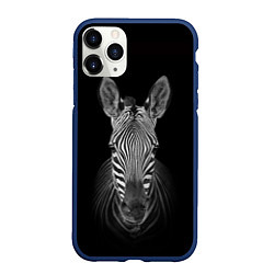 Чехол iPhone 11 Pro матовый Зебраzebra