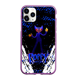 Чехол iPhone 11 Pro матовый Poppy Playtime - Монстр Поппи, цвет: 3D-фиолетовый