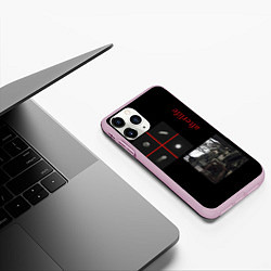 Чехол iPhone 11 Pro матовый Загробная жизнь - afterlife, цвет: 3D-розовый — фото 2