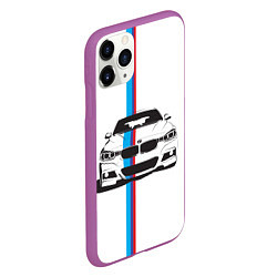 Чехол iPhone 11 Pro матовый BMW WILD BEAST, цвет: 3D-фиолетовый — фото 2