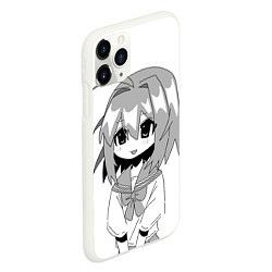 Чехол iPhone 11 Pro матовый Anime Tyan, цвет: 3D-белый — фото 2