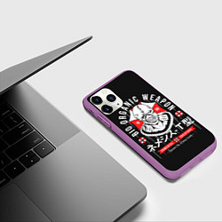 Чехол iPhone 11 Pro матовый Био органическое оружие Nemesis, цвет: 3D-фиолетовый — фото 2