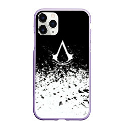 Чехол iPhone 11 Pro матовый Assassins creed ассасины, цвет: 3D-светло-сиреневый