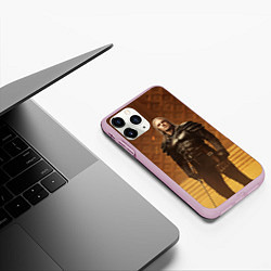 Чехол iPhone 11 Pro матовый ВЕДЬМАК ПРОМО 2 СЕЗОН, цвет: 3D-розовый — фото 2