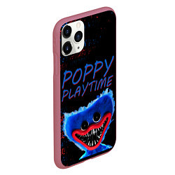 Чехол iPhone 11 Pro матовый Хагги ВАГГИ Poppy Playtime, цвет: 3D-малиновый — фото 2