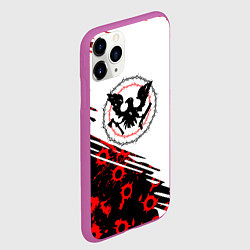 Чехол iPhone 11 Pro матовый State of Decay следы от пуль, цвет: 3D-фиолетовый — фото 2