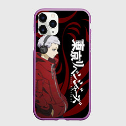 Чехол iPhone 11 Pro матовый ТАКАШИ МИЦУЯ ТОСВА, цвет: 3D-фиолетовый