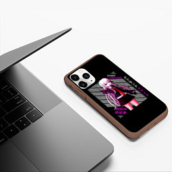 Чехол iPhone 11 Pro матовый Кёко Киригири - Danganronpa, цвет: 3D-коричневый — фото 2