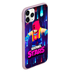 Чехол iPhone 11 Pro матовый GROM BRAWL STARS ГРОМ БРАВЛ СТАРС, цвет: 3D-розовый — фото 2