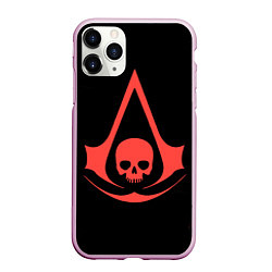 Чехол iPhone 11 Pro матовый Assassins creed ubisoft, цвет: 3D-розовый