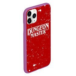 Чехол iPhone 11 Pro матовый DUNGEON MASTER BLOOD ГАЧИМУЧИ КРАСНЫЙ, цвет: 3D-фиолетовый — фото 2