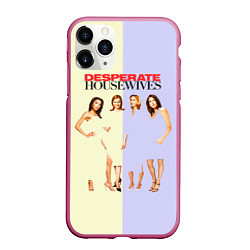 Чехол iPhone 11 Pro матовый Отчаянные Домохозяйки Desperate Housewives, цвет: 3D-малиновый