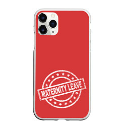 Чехол iPhone 11 Pro матовый Maternity leave